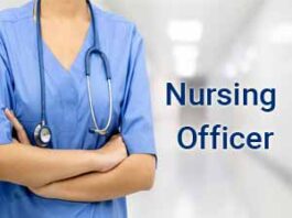 How to became Nursing Officer