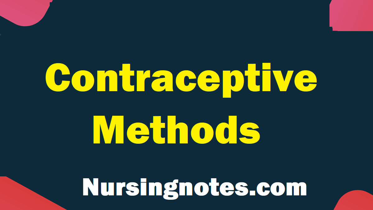 Traditional And Natural Contraceptive Methods Nursingnotes 2829