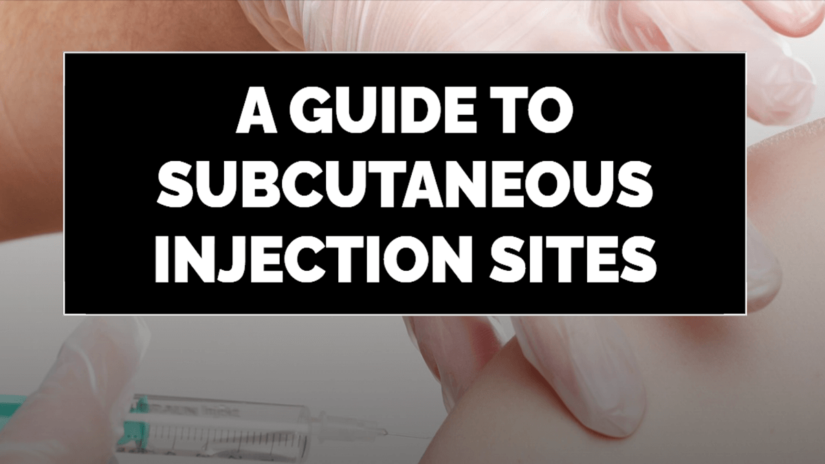 A Guide to Subcutaneous Injection Sites - NursingNotes