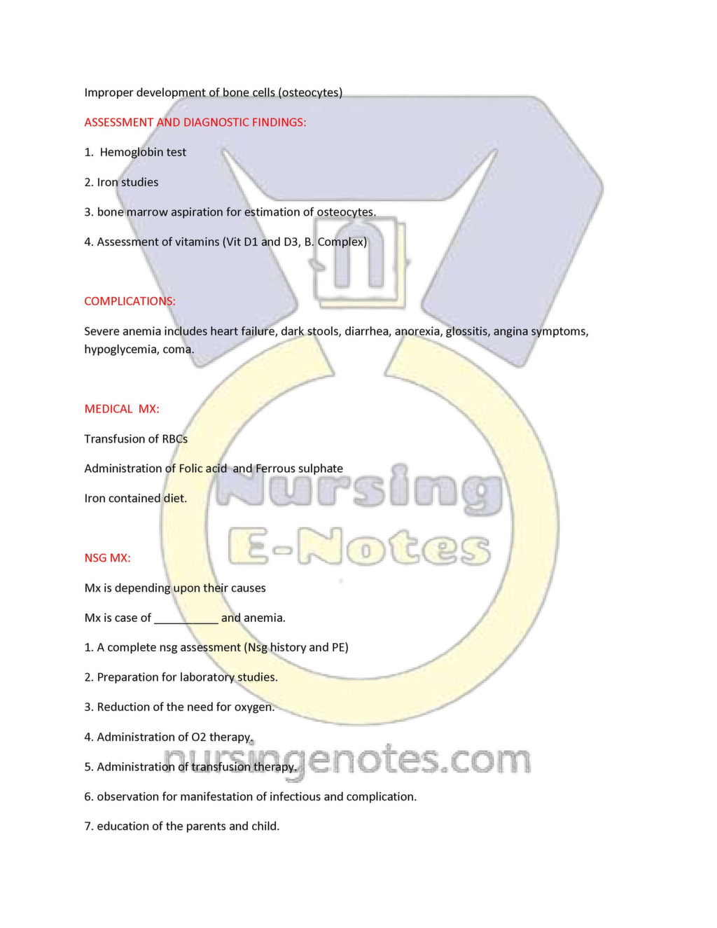 PDF NOTE MEDICAL SURGICAL NURSING - Nursing - NursingNotes